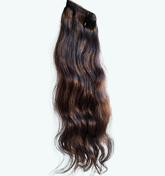 Raw Indian Wavy Hair Bundles The Muse 12 to 26 Inch Human Hair